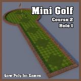 3D Model - Mini Golf Course 2 Hole 1