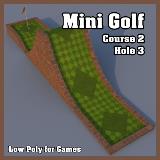 3D Model - Mini Golf Course 2 Hole 3