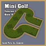 3D Model - Mini Golf Course 1 Hole 5