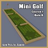 3D Model - Mini Golf Course 1 Hole 6