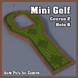 3D Model - Mini Golf Course 2 Hole 6