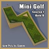 3D Model - Mini Golf Course 1 Hole 9
