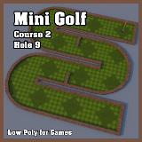 3D Model - Mini Golf Course 2 Hole 9