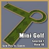 3D Model - Mini Golf Course 1 Hole 15