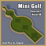 3D Model - Mini Golf Course 1 Hole 18