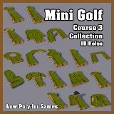 3D Model - Mini Golf Course 3 Collection