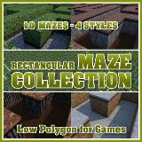 3D Model - Rectangular Maze Collection