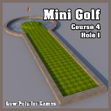 3D Model - Mini Golf Course 4 Hole 1
