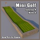 3D Model - Mini Golf Course 4 Hole 2
