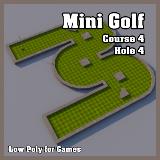 3D Model - Mini Golf Course 4 Hole 4