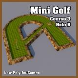 3D Model - Mini Golf Course 3 Hole 5