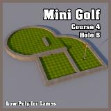 3D Model - Mini Golf Course 4 Hole 5