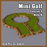 3D Model - Mini Golf Course 3 Hole 6