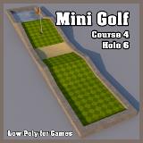 3D Model - Mini Golf Course 4 Hole 6