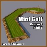 3D Model - Mini Golf Course 3 Hole 7