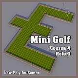 3D Model - Mini Golf Course 4 Hole 9