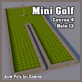 3D Model - Mini Golf Course 4 Hole 13