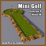 3D Model - Mini Golf Course 3 Hole 15