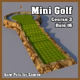 3D Model - Mini Golf Course 3 Hole 16