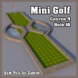 3D Model - Mini Golf Course 4 Hole 16