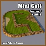 3D Model - Mini Golf Course 3 Hole 18