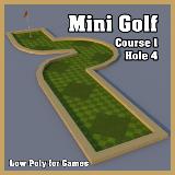 3D Model - Mini Golf Course 1 Hole 4