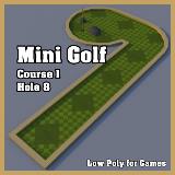 3D Model - Mini Golf Course 1 Hole 8