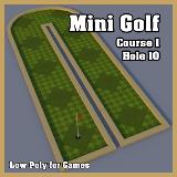 3D Model - Mini Golf Course 1 Hole 10